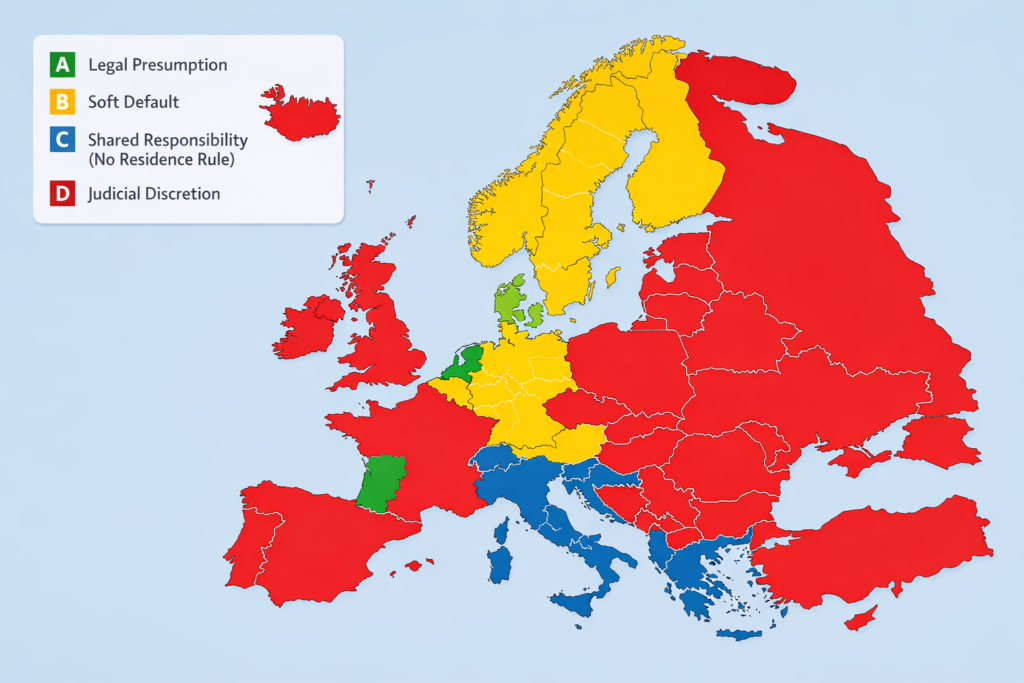 Εναλλασσόμενη διαμονή τέκνου στην Ευρώπη